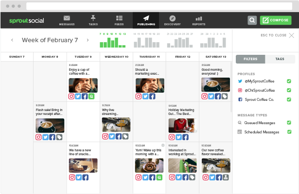 Instagram Content Schedule