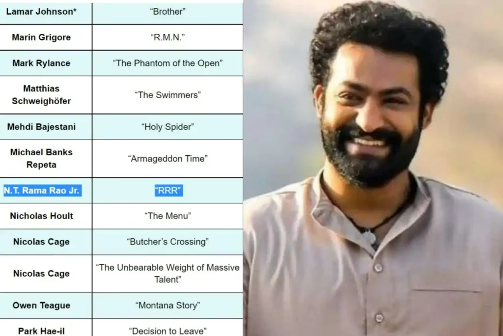 Jr NTR RRR Oscars