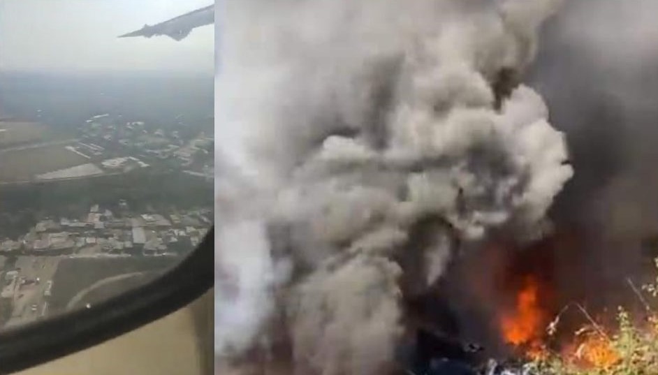 Nepal plane crash live video