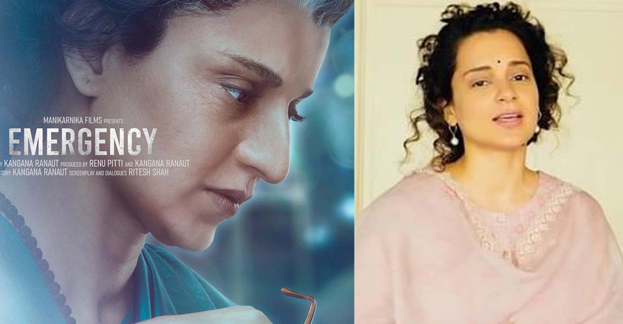 Kangana as Indira Gandhi in Emergency movie