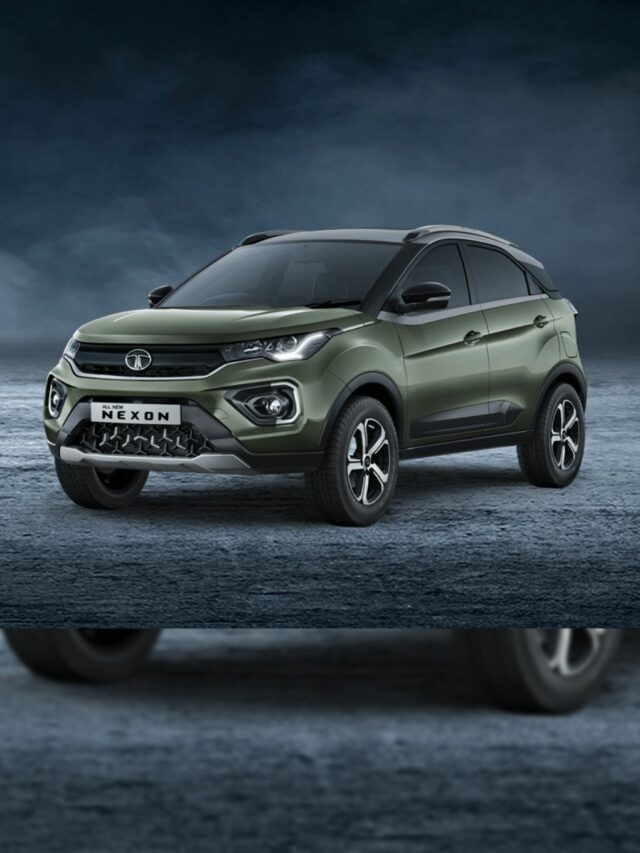 5 सीटर एसयूवी Tata Nexon, 5 स्टार सेफ्टी रेटिंग के साथ।