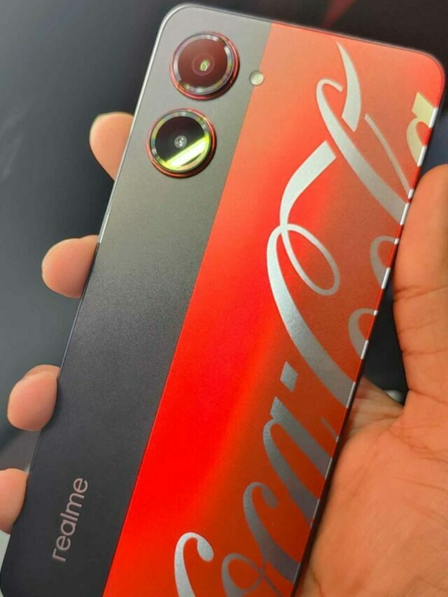 Realme 10 pro का कोका-कोला एडिशन भारत में लॉन्च हुआ।