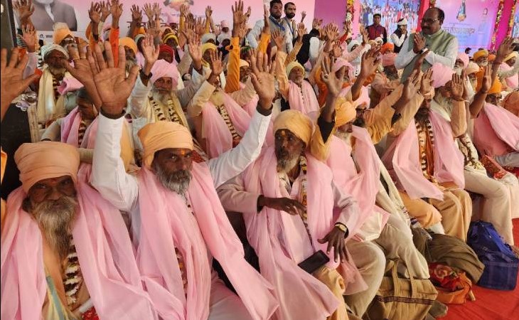 मुख्य मंत्री शिवराज सिंह चौहान पहुँचे Sagar