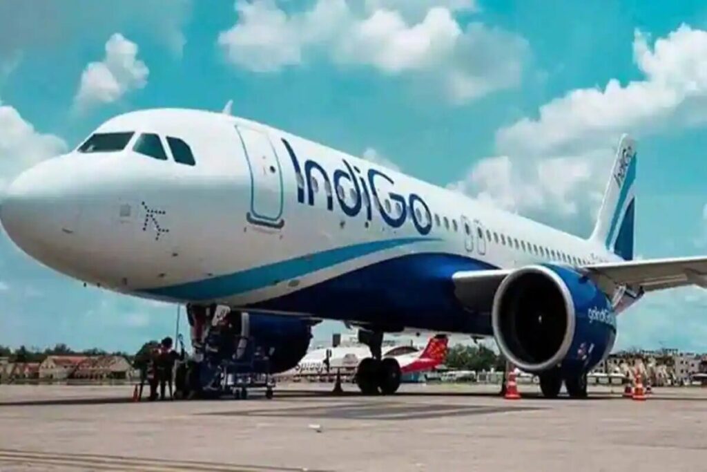 indigo flight, emergency landing