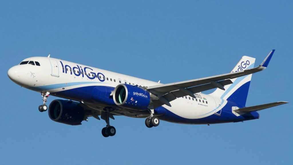 indigo flight, emergency landing