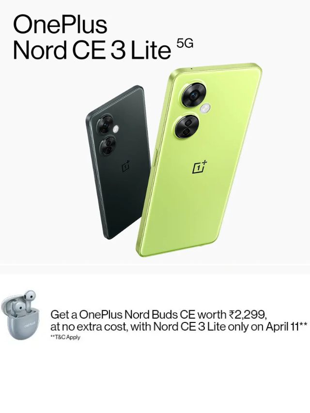 11 अप्रैल को Nord CE-3 लाइट खरीदने पर फ्री मिलेगा Nord Buds CE
