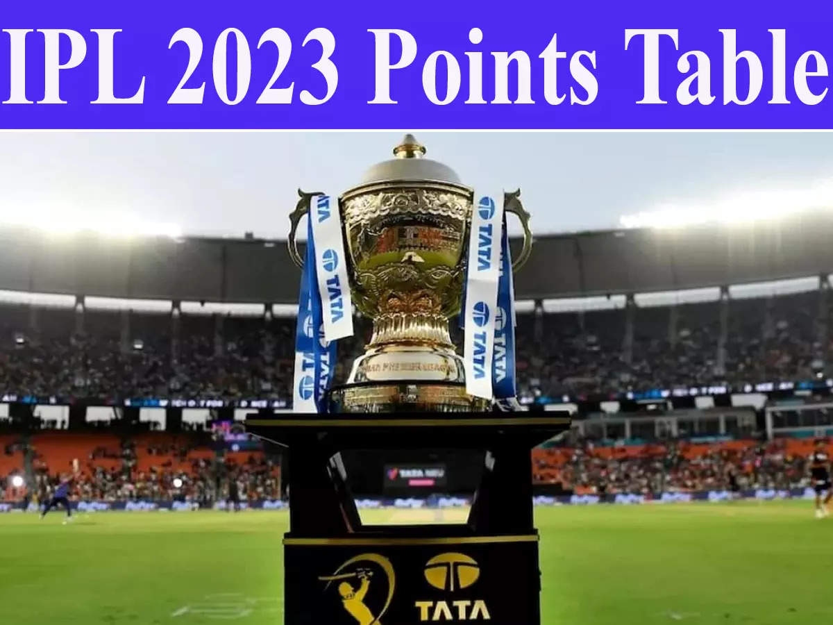 IPL 2023 Points Table
