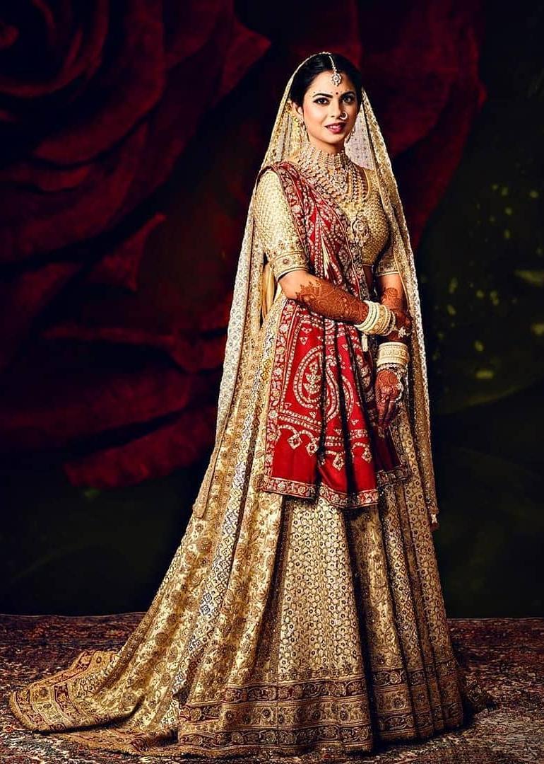 Most Expensive Celebrity Wedding Lehenga