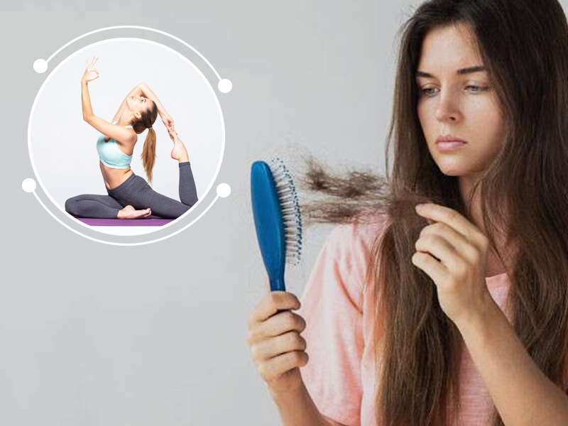 Yoga To Control Hair Fall
