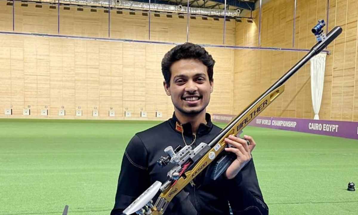 Olympic medalist Swapnil Kusale