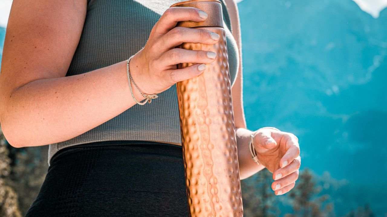 Copper bottle