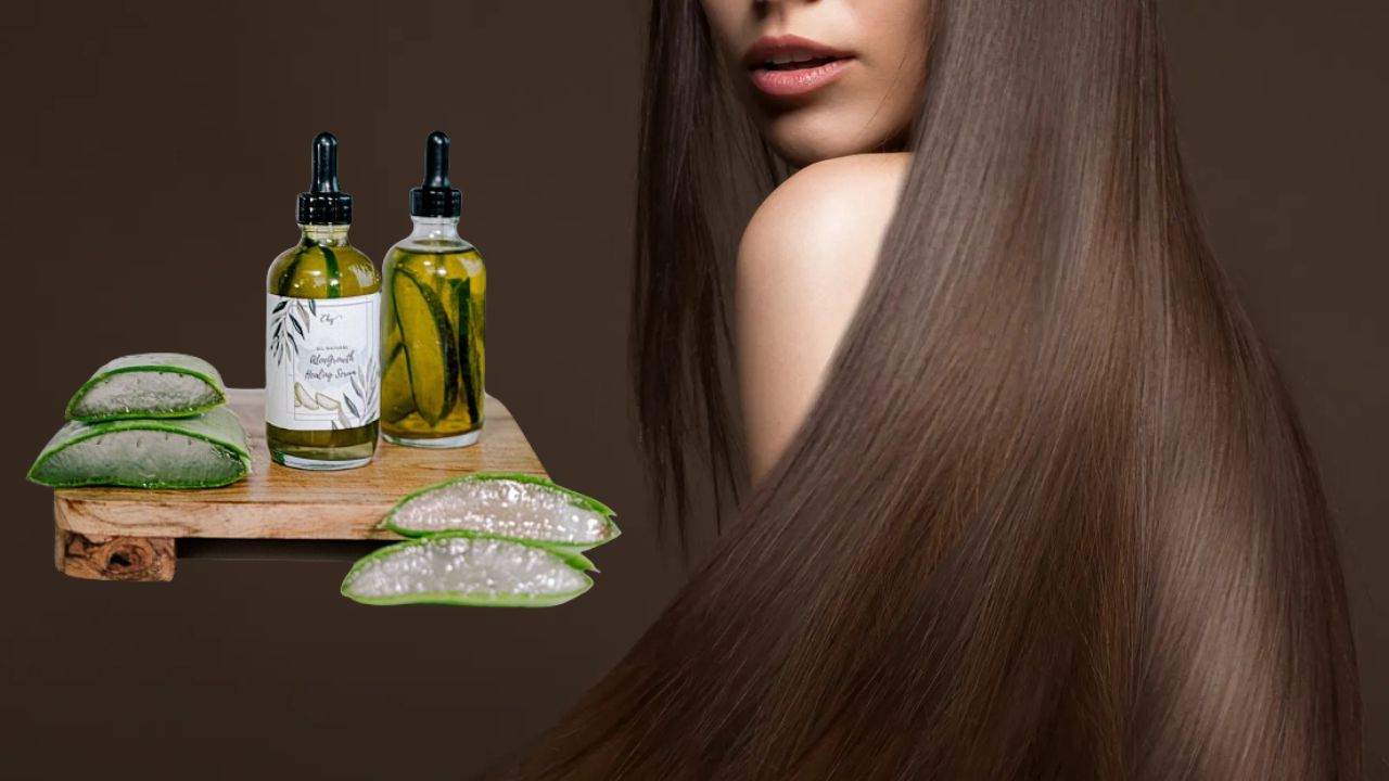 Aloe Vera Hair Serum At Home