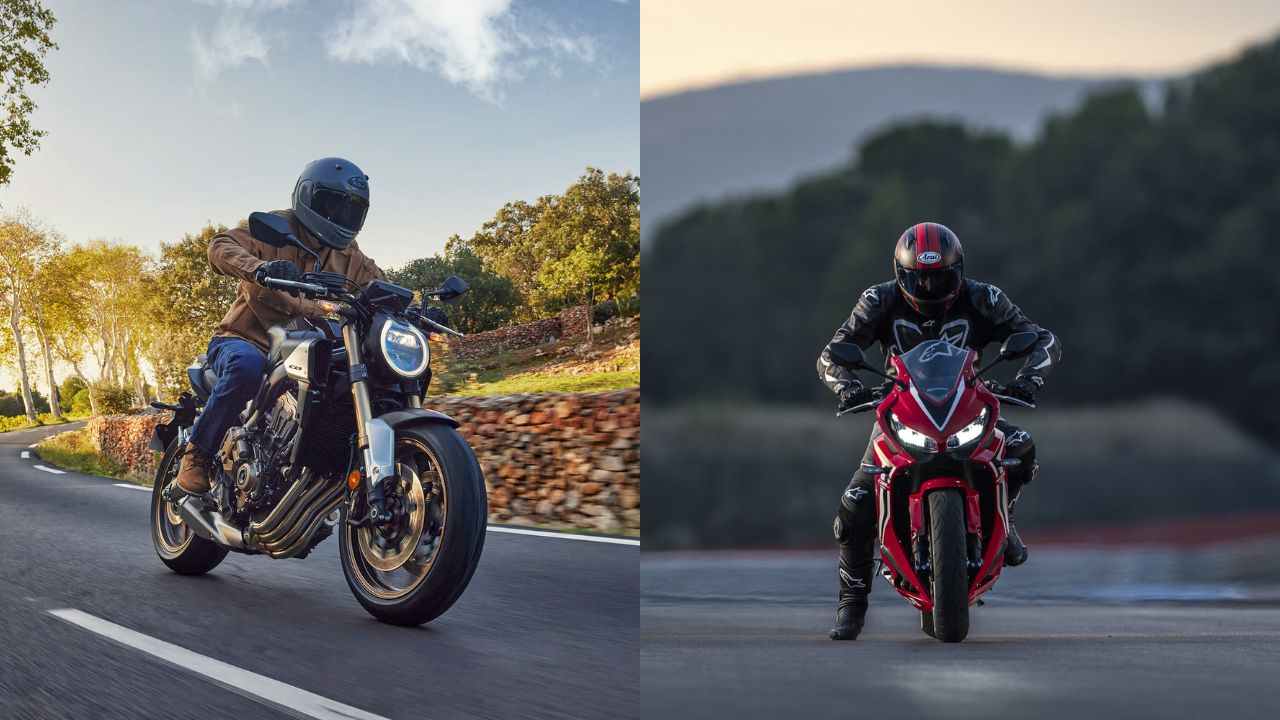 2025 Honda CB650R and Honda CBR650R