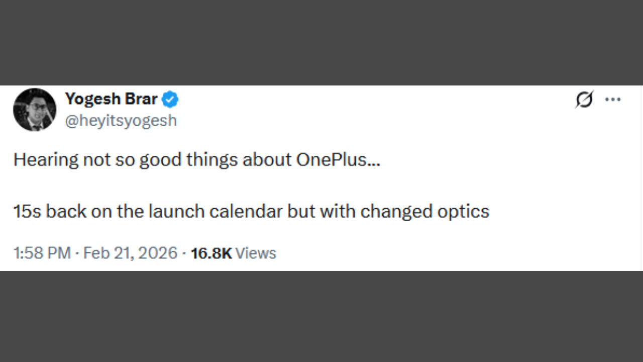 OnePlus 15s