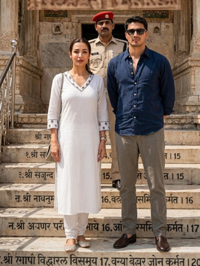मंदिर में साथ दिखे Malaika-Harsh! रिश्ते पर फिर उठे सवाल, फैंस बोले– क्या चल रहा है दोनों के बीच?