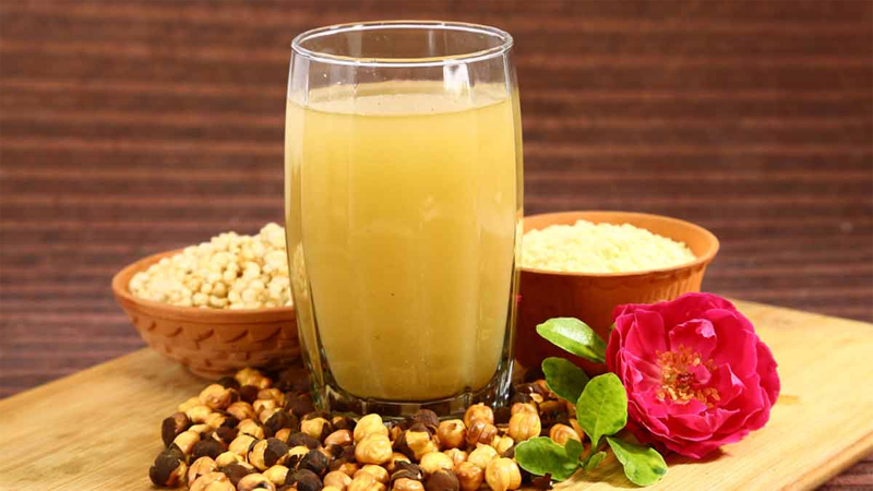Sattu-Mint Sherbet