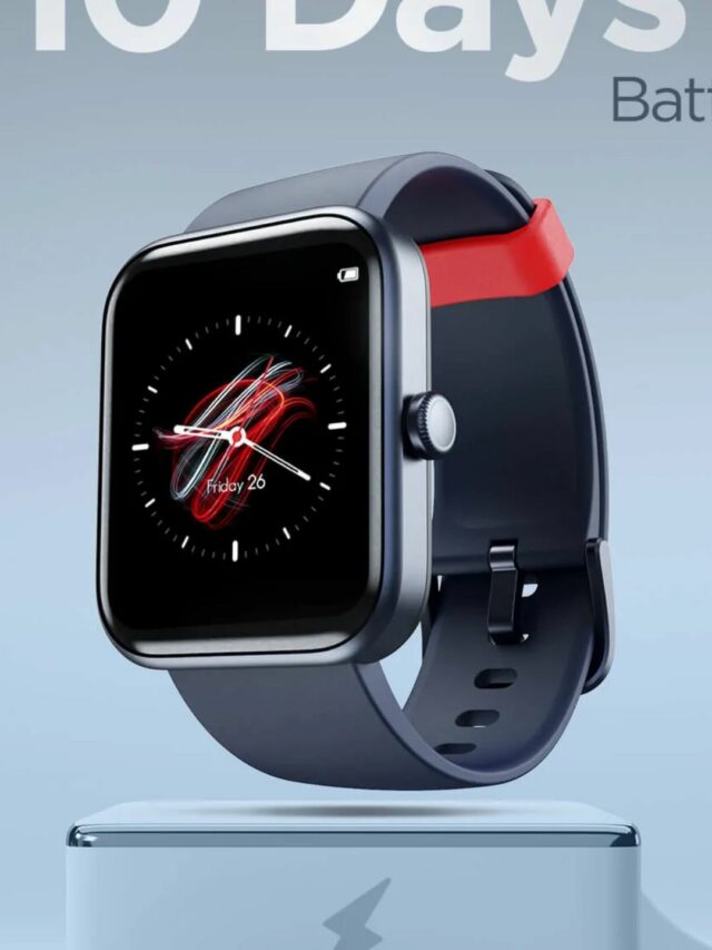 cropped 3 81 The boAt Wave Electra watch is available for purchase at a price of 1799/-. Description - boAt has unveiled the boAt Wave Electra smartwatch, which boasts an HD screen display and HD speaker and microphone for uninterrupted calling. The watch features a 1.8" HD display and can be connected via Bluetooth or controlled through voice assistants such as Google Assistant and Siri.