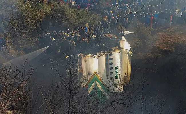 Nepal plane crash video