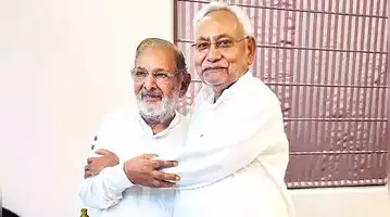 Sharad Yadav with Bihar CM