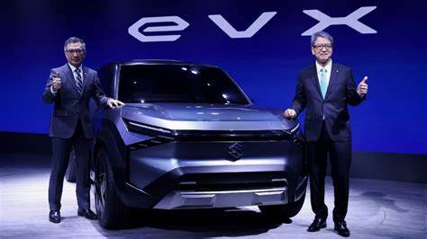 Maruti Suzuki unevils EVX electric SUV concept