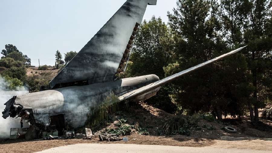 Morena Plane Crash photo