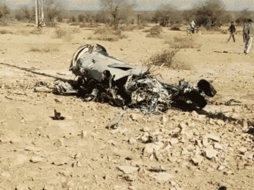 IAF Aircraft Crash in Morena MP