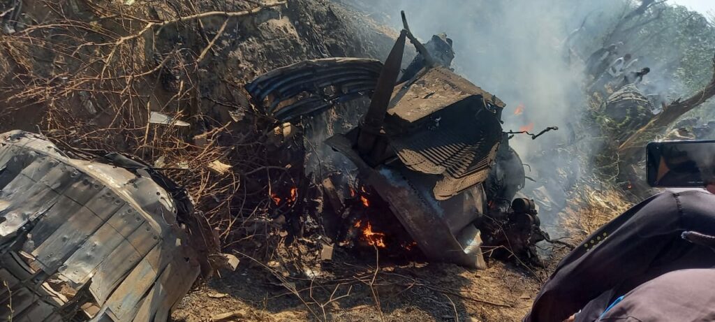 Plane Crash in Morena MP