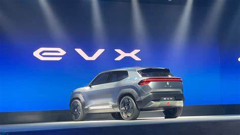 Maruti Suzuki revels EVX electric car