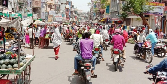 सब्जी व्यवसाइयों ने किया Bhopal की तीन प्रमुख सड़कों पर कब्जा।