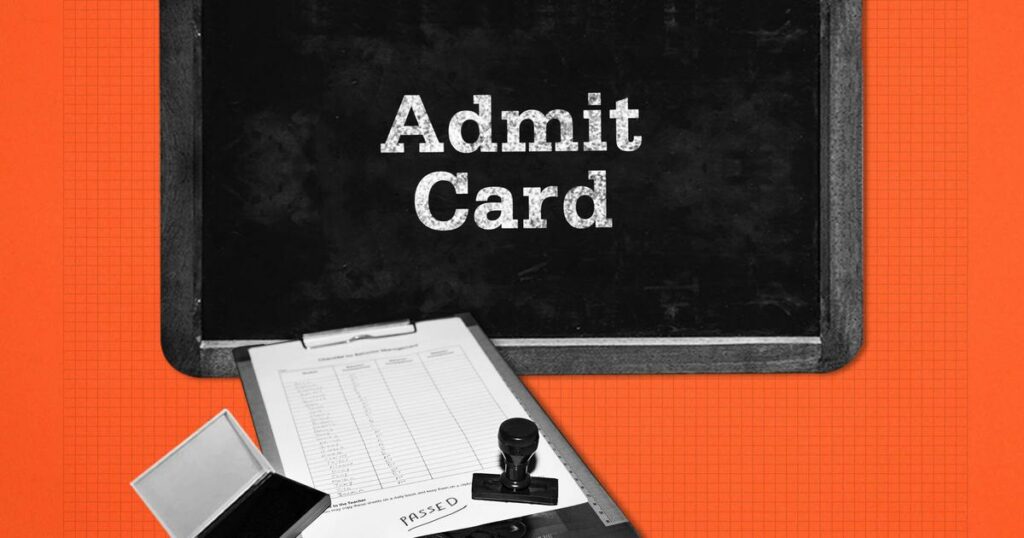 Bank of India Admit Card