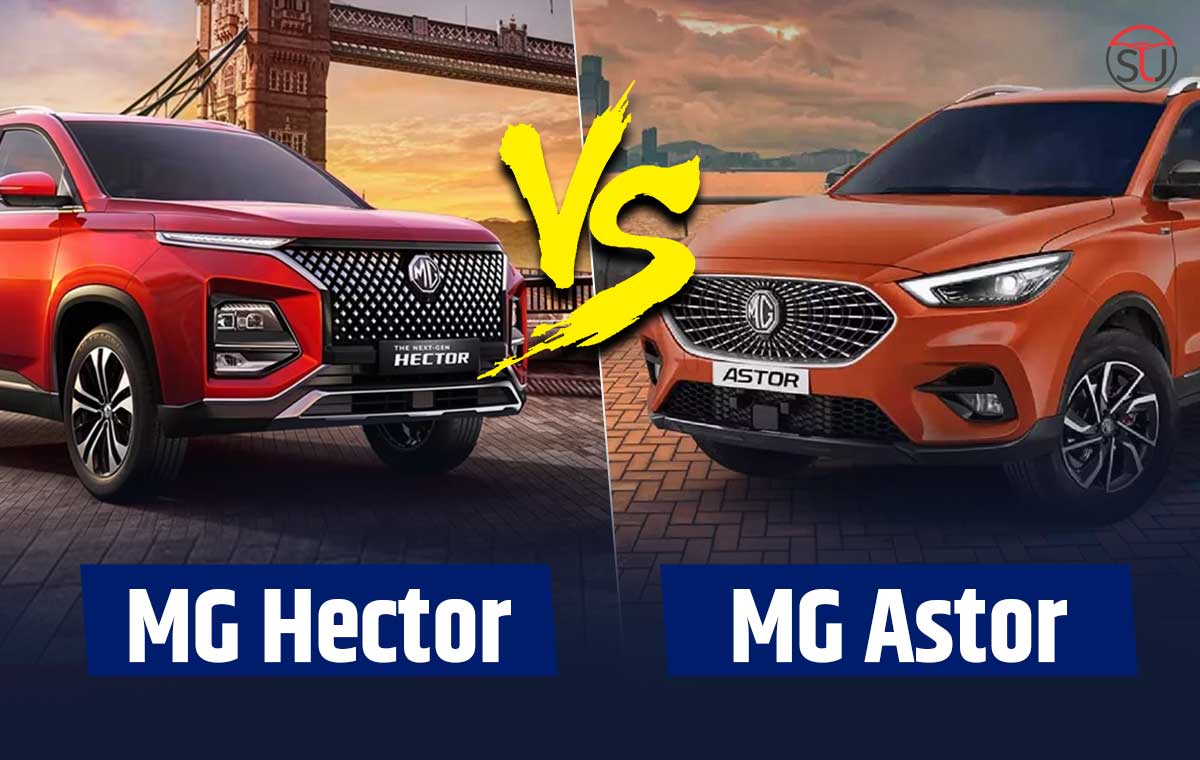 MG Hector vs MG Astor