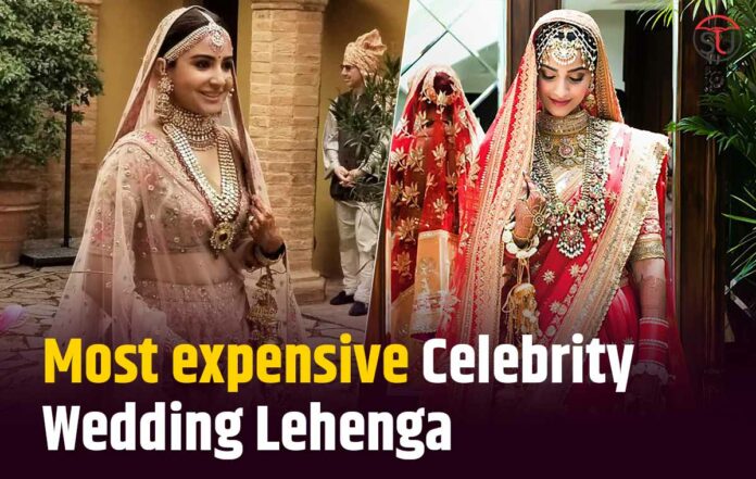 Most Expensive Celebrity Wedding Lehenga