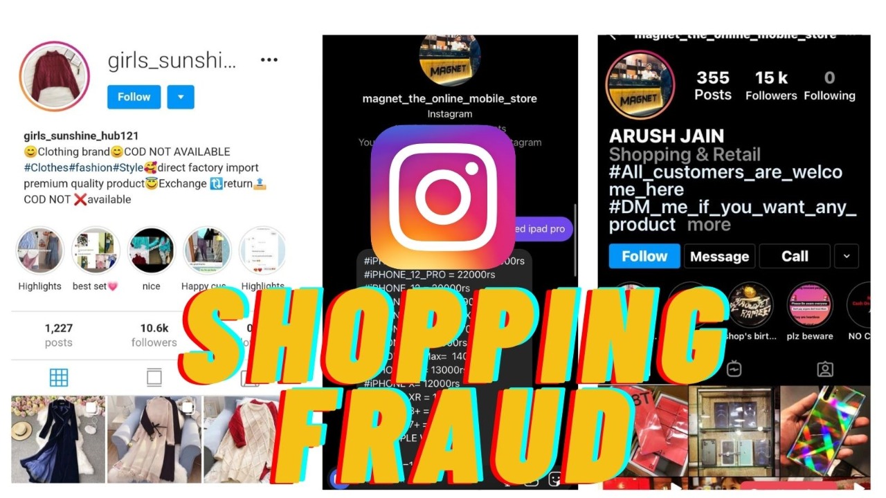 Instagram scam
