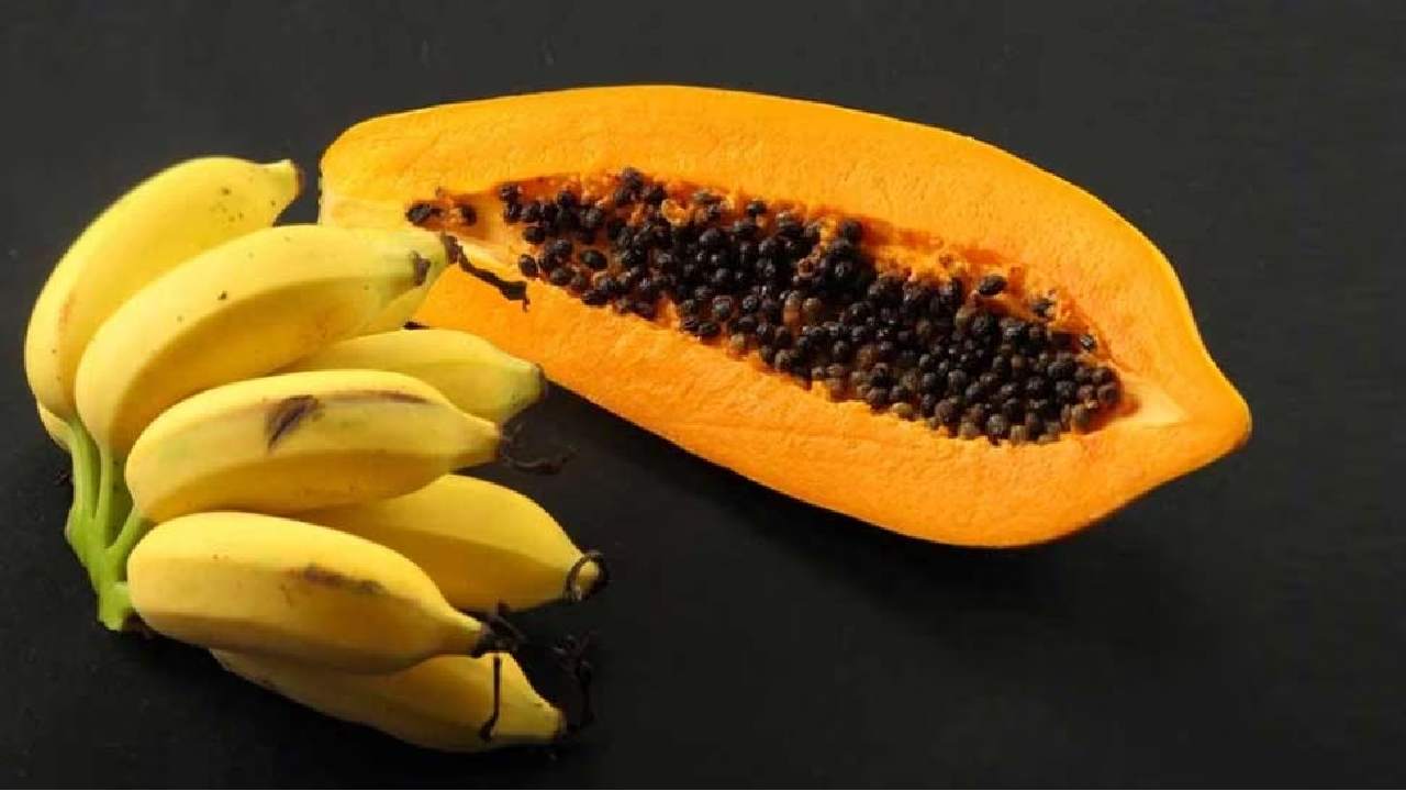 Banana And Papaya