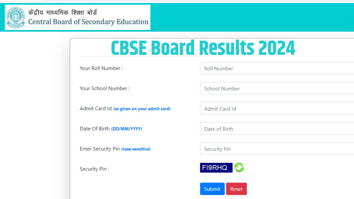 CBSE Board 10th 12th Result 2024