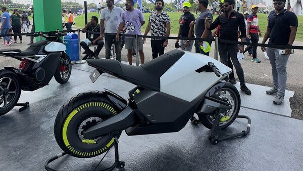 Ola Electric showcases its electric motorcycles