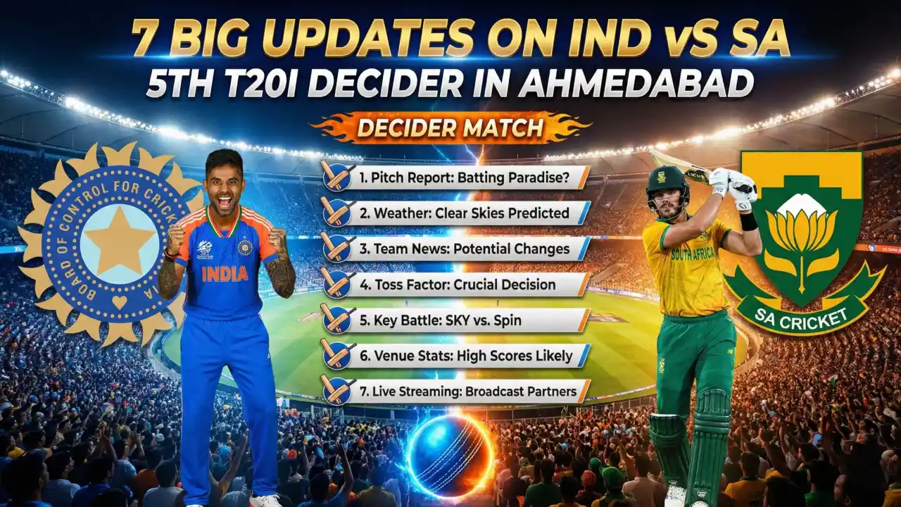 IND vs SA 5th T20I