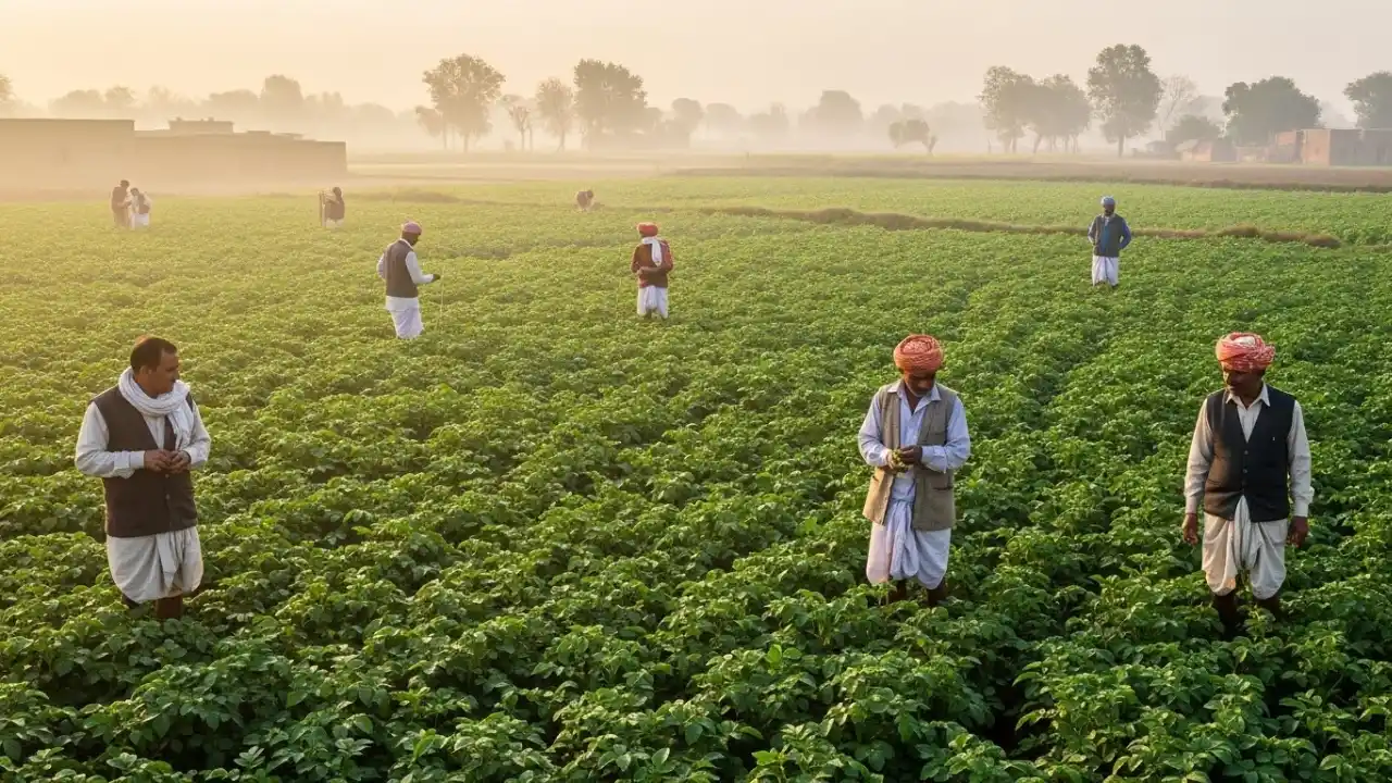 रबी सीजन में भारत में आलू की खेती