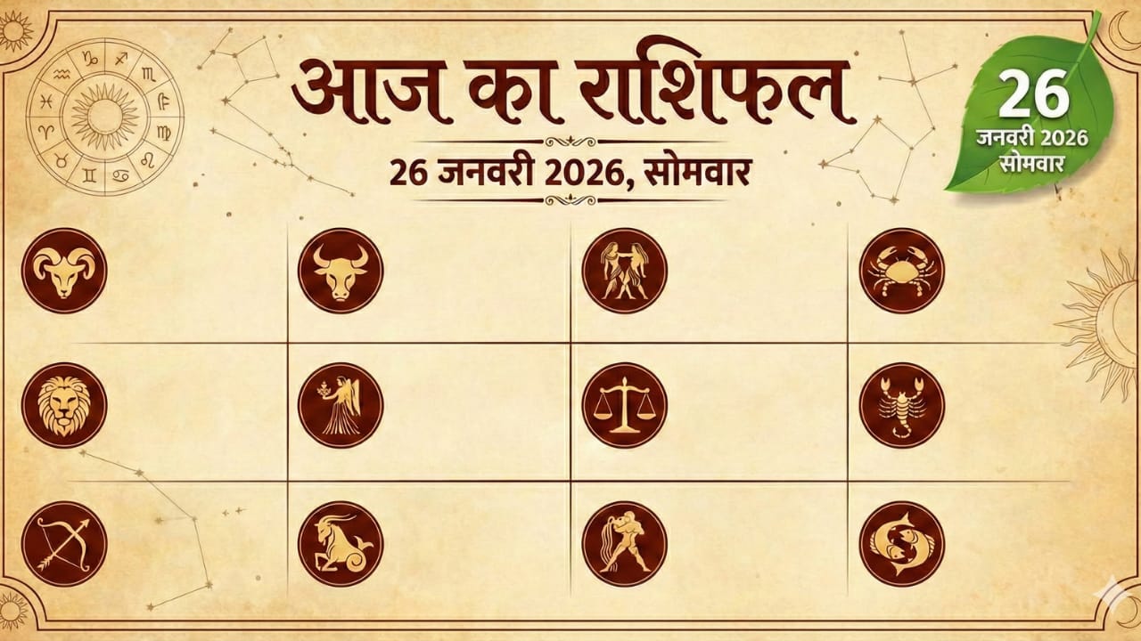 26 जनवरी 2026 राशिफल