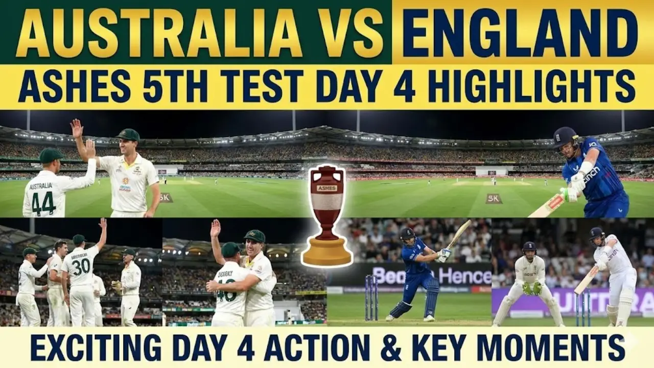 ऑस्ट्रेलिया vs इंग्लैंड एशेज