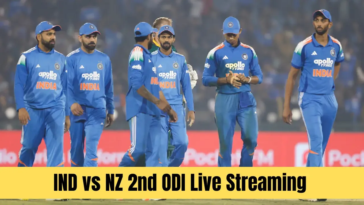 IND vs NZ 2nd ODI Live Streaming