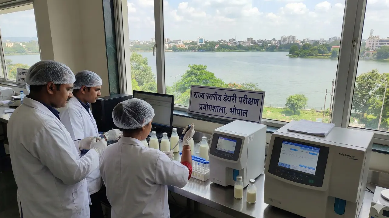 भोपाल में बनेगी MP की पहली राज्य स्तरीय डेयरी परीक्षण लैब, अब घर के दूध की भी होगी जांच