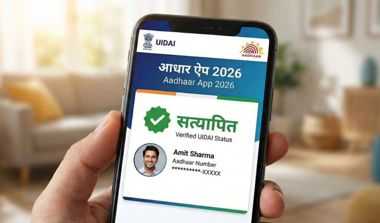 नया आधार एप 2026