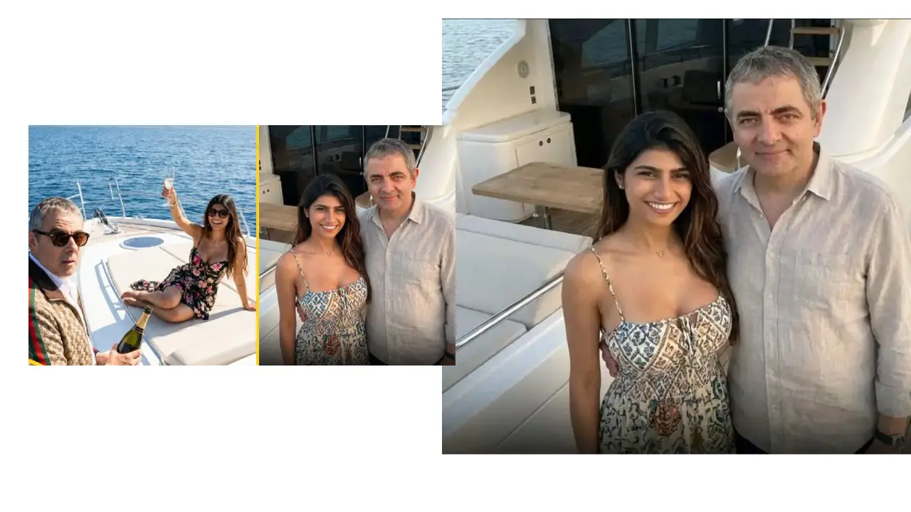 Rowan Atkinson और Mia Khalifa