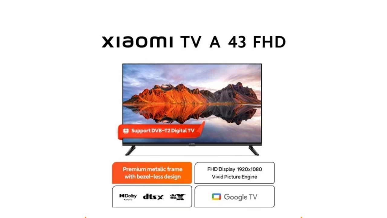 Xiaomi 43 inch A Series Full HD Google TV Xiaomi 43-inch A Series Full HD Google TV