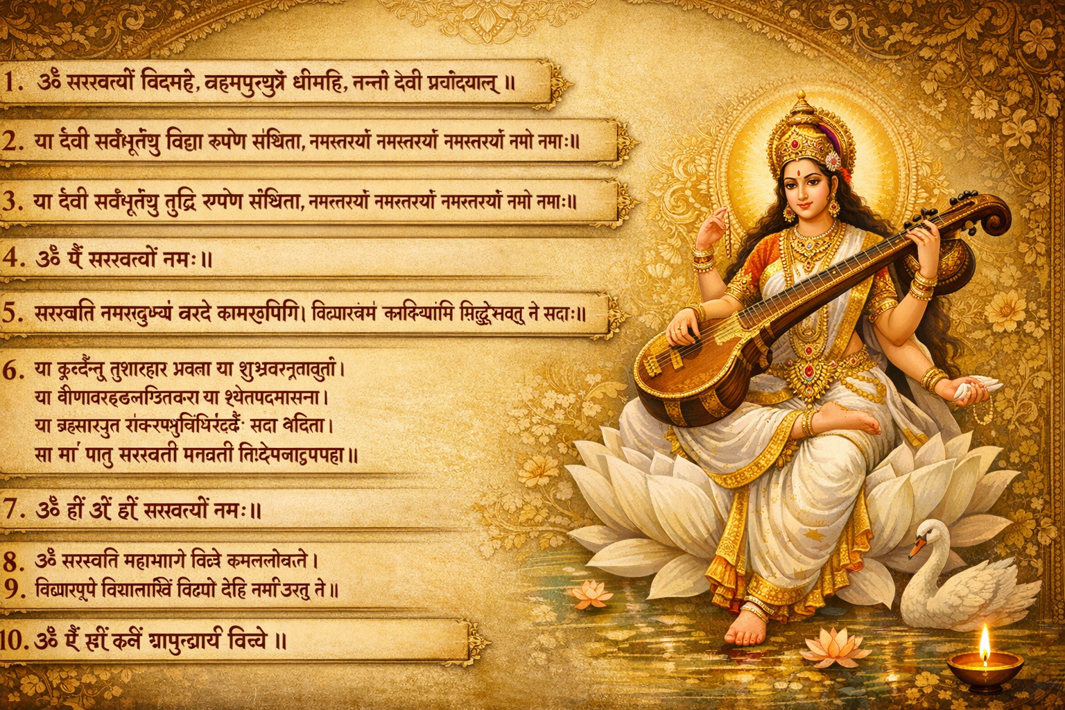 सरस्वती पूजा