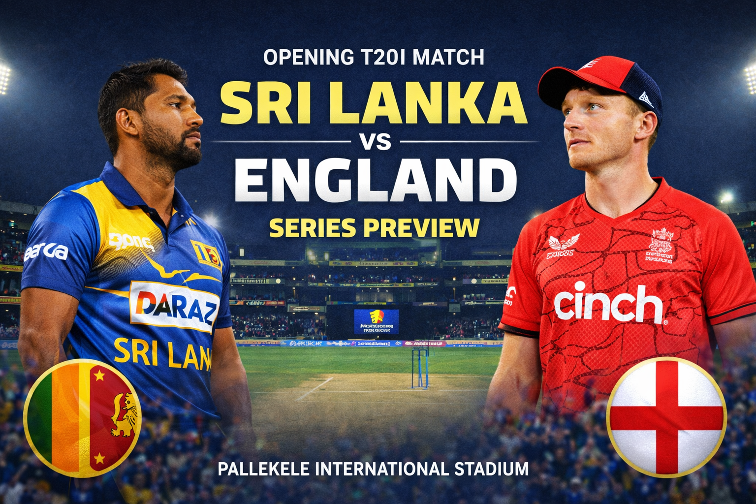 श्रीलंका vs इंग्लैंड