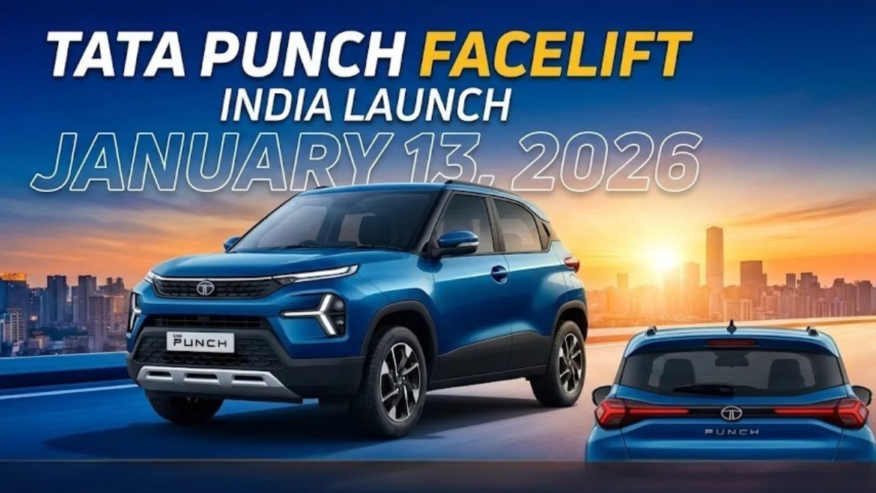 टाटा पंच फेसलिफ्ट भारत में लॉन्च: नया एक्सटीरियर, अपडेटेड केबिन और सेफ्टी फीचर्स