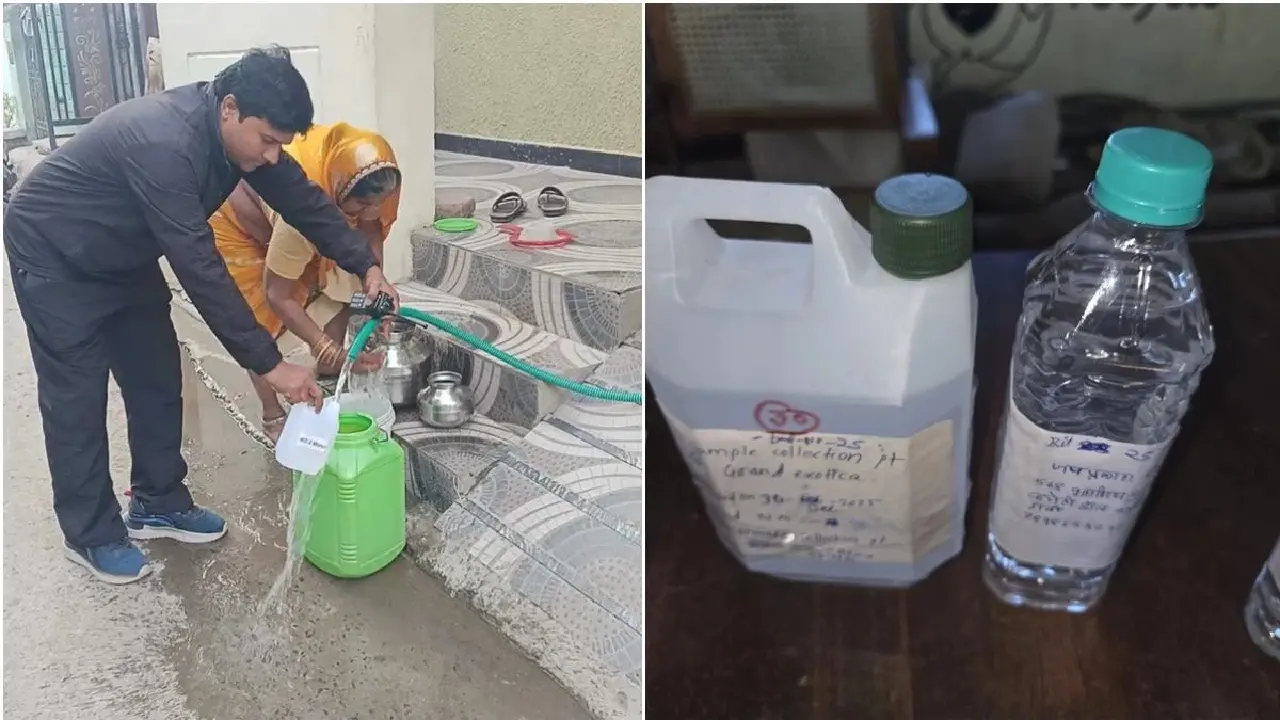 इंदौर में दूषित पानी