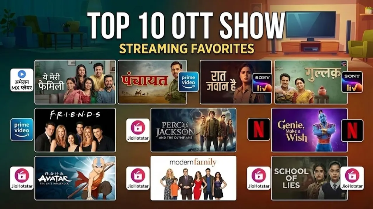 टॉप 10 OTT शोज़ 2026 